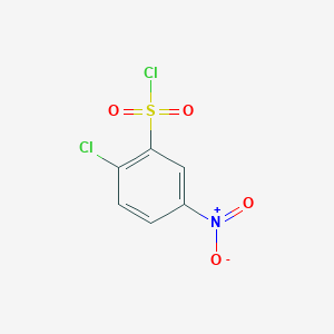molecular formula C6H3Cl2NO4S B017358 2-Chloro-5-nitrobenzenesulfonyl chloride CAS No. 4533-95-3