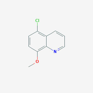molecular formula C10H8ClNO B173580 5-氯-8-甲氧基喹啉 CAS No. 17012-44-1