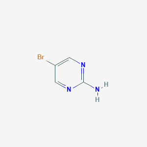 molecular formula C4H4BrN3 B017363 2-Amino-5-bromopyrimidine CAS No. 7752-82-1