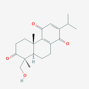 molecular formula C20H26O4 B173658 Triptoquinone B CAS No. 142937-50-6