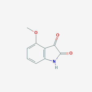 molecular formula C9H7NO3 B173721 4-甲氧基吲哚-2,3-二酮 CAS No. 108937-87-7