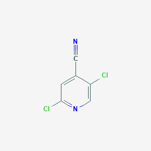 molecular formula C6H2Cl2N2 B173735 2,5-二氯异烟腈 CAS No. 102645-35-2