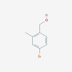 molecular formula C8H9BrO B173752 (4-Bromo-2-methylphenyl)methanol CAS No. 17100-58-2