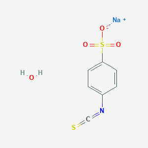 molecular formula C7H6NNaO4S2 B173754 4-磺基苯异硫氰酸钠一水合物 CAS No. 143193-53-7