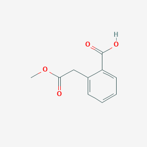 B173760 2-(2-Methoxy-2-oxoethyl)benzoic acid CAS No. 14736-50-6