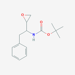 molecular formula C15H21NO3 B017377 (2S,3S)-1,2-环氧-3-(Boc-氨基)-4-苯基丁烷 CAS No. 98737-29-2