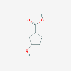 molecular formula C6H10O3 B173774 3-羟基环戊烷羧酸 CAS No. 101080-22-2