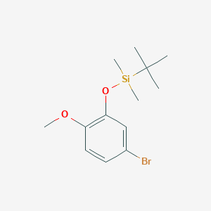 B173775 2-(T-Butyldimethylsilyloxy)-4-bromoanisole CAS No. 177329-71-4