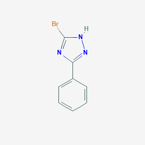 molecular formula C8H6BrN3 B173778 3-溴-5-苯基-1H-1,2,4-三唑 CAS No. 15777-59-0