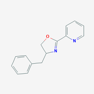molecular formula C15H14N2O B173791 2-(2-吡啶基)-4-苄基-2-恶唑啉 CAS No. 108915-08-8