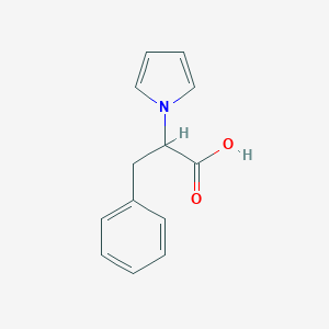 B173820 3-phenyl-2-(1H-pyrrol-1-yl)propanoic acid CAS No. 105264-20-8