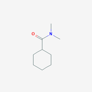 molecular formula C9H17NO B173828 N,N-二甲基环己烷甲酰胺 CAS No. 17566-51-7