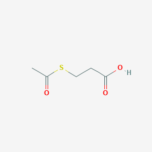 molecular formula C5H8O3S B017394 3-(乙酰硫代)丙酸 CAS No. 41345-70-4