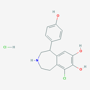 molecular formula C16H17Cl2NO3 B174010 Fenoldopam hydrochloride CAS No. 181217-39-0