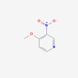 molecular formula C6H6N2O3 B017402 4-Methoxy-3-nitropyridine CAS No. 31872-62-5