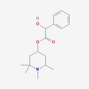 molecular formula C17H25NO3 B174022 Eucatropine CAS No. 100-91-4