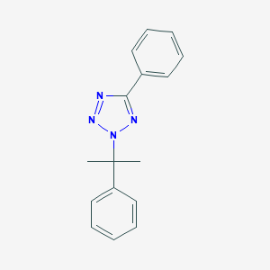molecular formula C16H16N4 B174033 5-苯基-2-(2-苯基丙烷-2-基)-2H-四唑 CAS No. 165670-57-5