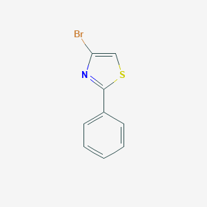 molecular formula C9H6BrNS B174040 4-溴-2-苯基噻唑 CAS No. 141305-40-0