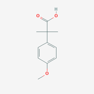 molecular formula C11H14O3 B174074 2-(4-甲氧基苯基)-2-甲基丙酸 CAS No. 2955-46-6