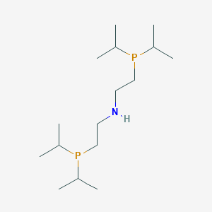 molecular formula C16H37NP2 B174116 双[(2-二异丙基膦基)乙基]胺 CAS No. 131890-26-1