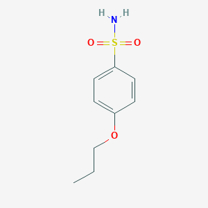 molecular formula C9H13NO3S B174123 4-丙氧基苯磺酰胺 CAS No. 1135-01-9