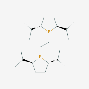 molecular formula C22H44P2 B174142 1,2-双[(2S,5S)-2,5-二异丙基膦醇烷]乙烷 CAS No. 136705-63-0