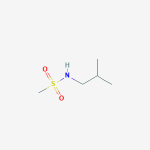 molecular formula C5H13NO2S B174190 N-异丁基甲磺酰胺 CAS No. 133171-80-9