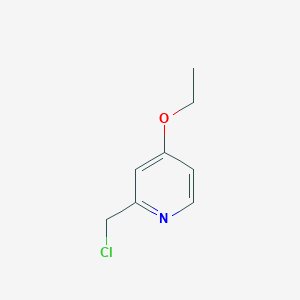 B174193 2-(Chloromethyl)-4-ethoxypyridine CAS No. 159996-13-1