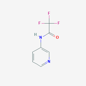 molecular formula C7H5F3N2O B174196 2,2,2-三氟-N-(吡啶-3-基)乙酰胺 CAS No. 14815-19-1