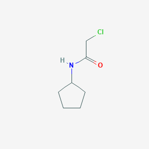molecular formula C7H12ClNO B174213 2-氯-N-环戊基乙酰胺 CAS No. 125674-23-9