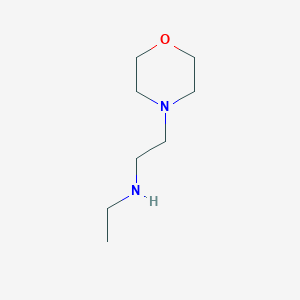 molecular formula C8H18N2O B017425 N-Ethyl-2-morpholinoethanamine CAS No. 108302-54-1