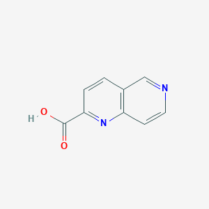 B174252 1,6-Naphthyridine-2-carboxylic acid CAS No. 197507-59-8