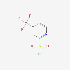 B174269 4-(Trifluoromethyl)pyridine-2-sulfonyl chloride CAS No. 174485-71-3