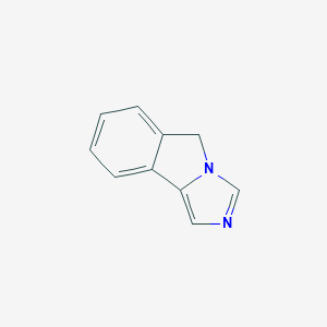 molecular formula C10H8N2 B174278 5H-咪唑并[5,1-a]异吲哚 CAS No. 147764-61-2