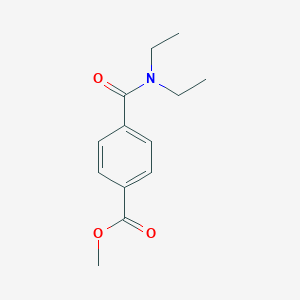 molecular formula C13H17NO3 B174320 Methyl 4-(diethylcarbamoyl)benzoate CAS No. 122357-96-4