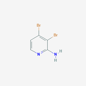 molecular formula C5H4Br2N2 B174434 3,4-Dibromopyridin-2-amine CAS No. 127321-90-8