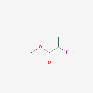 molecular formula C4H7FO2 B174459 （r）-2-氟丙酸甲酯 CAS No. 146805-74-5