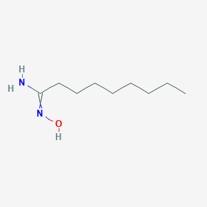 molecular formula C9H20N2O B017450 N'-hydroxynonanimidamide CAS No. 103499-15-6