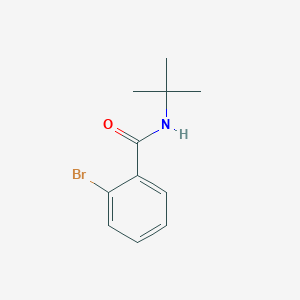 molecular formula C11H14BrNO B174502 N-T-Butyl 2-bromobenzamide CAS No. 168265-57-4