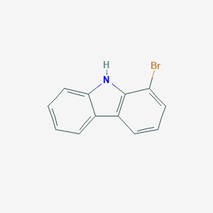 molecular formula C12H8BrN B174545 1-bromo-9H-carbazole CAS No. 16807-11-7