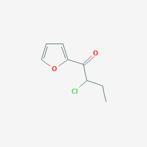 molecular formula C8H9ClO2 B017457 2-Chloro-1-(furan-2-yl)butan-1-one CAS No. 106430-53-9