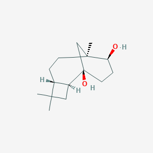 molecular formula C15H26O2 B174606 3,6-卡兰二醇 CAS No. 155485-76-0