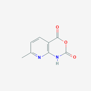 molecular formula C8H6N2O3 B174615 7-甲基-1H-吡啶并[2,3-d][1,3]恶嗪-2,4-二酮 CAS No. 187543-70-0