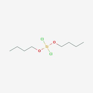 molecular formula C8H18Cl2O2Si B174628 Dichloro(dibutyloxy)silane CAS No. 18395-82-9