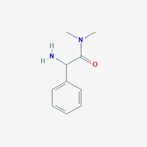 molecular formula C10H14N2O B174636 2-aMino-N,N-diMethyl-2-phenylacetaMide CAS No. 149865-91-8