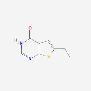 B174662 6-ethylthieno[2,3-d]pyrimidin-4(3H)-one CAS No. 18593-51-6