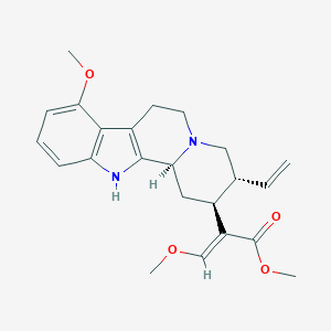 molecular formula C23H28N2O4 B174672 Paynantheine CAS No. 1346-36-7