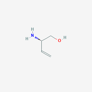 molecular formula C4H9NO B174683 (S)-2-氨基-丁-3-烯-1-醇 CAS No. 117609-25-3