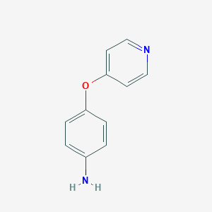 molecular formula C11H10N2O B017474 4-(4-氨基苯氧基)吡啶 CAS No. 102877-78-1