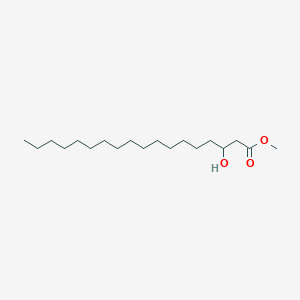 molecular formula C19H38O3 B174744 Methyl 3-hydroxyoctadecanoate CAS No. 14531-40-9